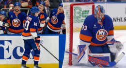 Late goal, strong goaltending send Islanders to big win over Devils