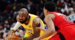 LeBron James’ 1,297-game double-digit scoring streak ends – but he gets winning assist