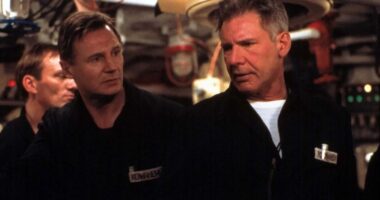 Liam Neeson's Chilling Submarine Movie With Harrison Ford Is A Must-Watch On Netflix