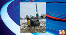 Lincoln Fire Protection District recovers car from pond