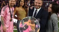 Lionel Messi, David Beckham celebrate Inter Miami's MLS Cup win with wives