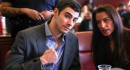 Luigi Mangione pumps fist in court as body cam allegedly reveals loaded magazine found inside wet underwear