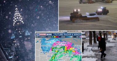 Major storm system threatens Midwest with high winds, snow and rain before sweeping into Northeast