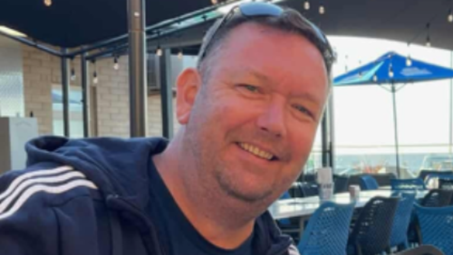 Chris Robertson has been identified as the 49-year-old found dead at a workshop on O'Sullivan's Beach Road in Lonsdale, an industrial suburb in Adelaide, yesterday.