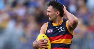 Izak Rankine of the Crows.