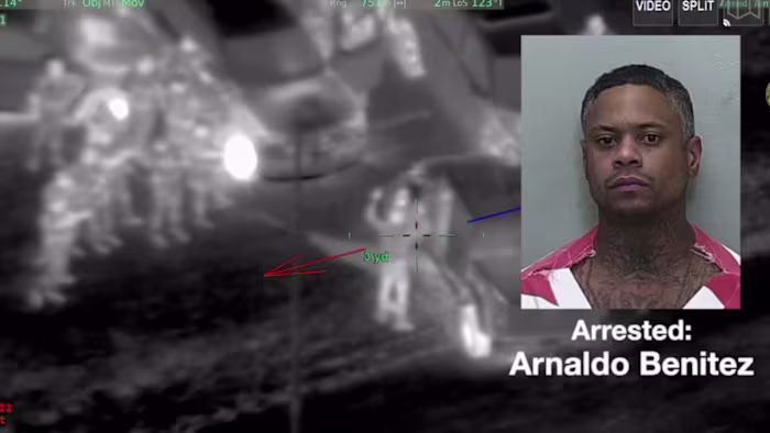 Man flees over 100 mph after being pursued for armed robberies in Marion County, video shows