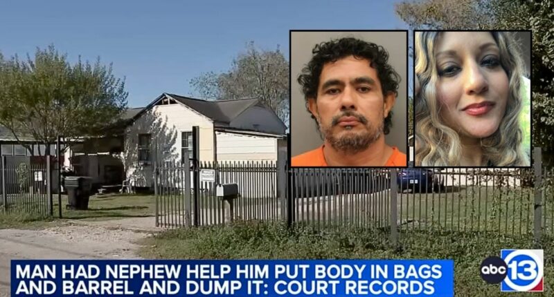 Man shot sleeping girlfriend, stuffed body in barrel: DA