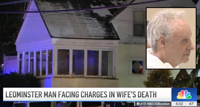 Man shot wife dead, then sat next to her body on the couch until police showed up, authorities say