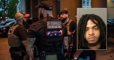 Manhunt underway for suspect accused of killing two people outside Chipotle restaurant