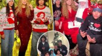 Mariah Carey’s twins, 14, look all grown up in Christmas photo without dad Nick Cannon