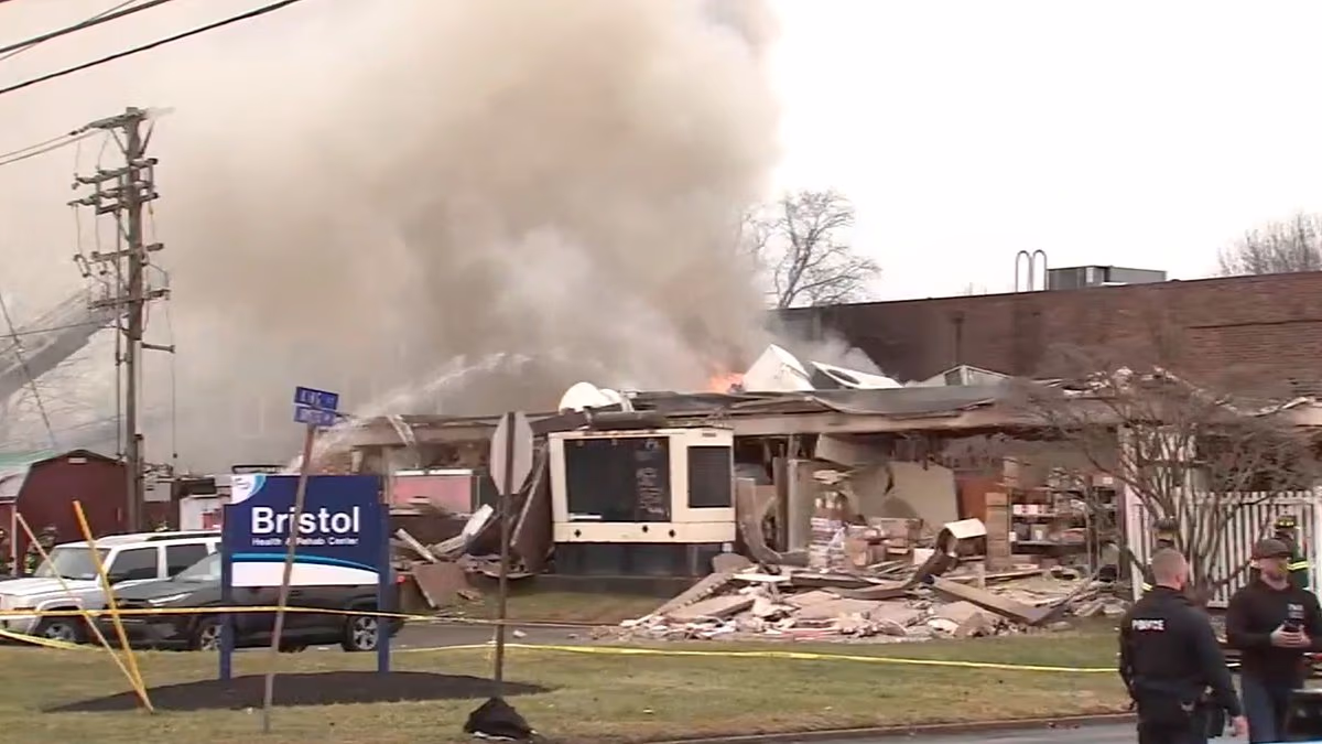 Mass casualty event as explosion blasts Pennsylvania nursing home