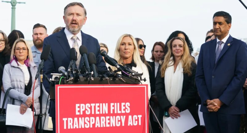 Massie says DOJ’s Epstein release ‘grossly fails’ to meet legal obligations