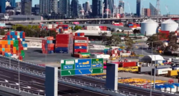 The $10.2 billion project promises to get more than 9000 of trucks off local roads and save drivers up to 20 minutes on travel time when it opens on Sunday.