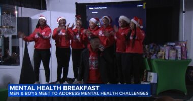 Men, boys meet to address mental health challenges at Josephine's Southern Cooking breakfast event on Chicago's South Side