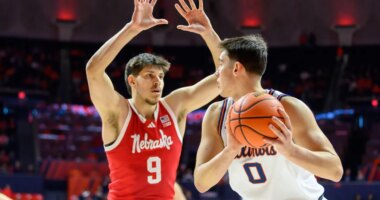 Nebraska downs Illinois on last-second three-pointer