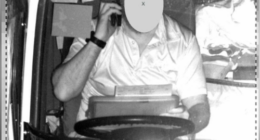 Most shocking of all, a truck driver was snapped driving at 100 km/hr with no seatbelt, with a mobile phone in one hand and a laptop in the other.