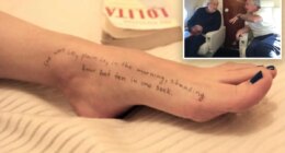 New Jeffrey Epstein photo dump shows women with 'Lolita' quotes scrawled on their bodies