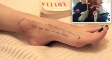 New Jeffrey Epstein photo dump shows women with 'Lolita' quotes scrawled on their bodies