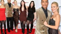 Newly engaged TJ Holmes and Amy Robach make rare red carpet appearance with daughters at Jingle Ball 2025