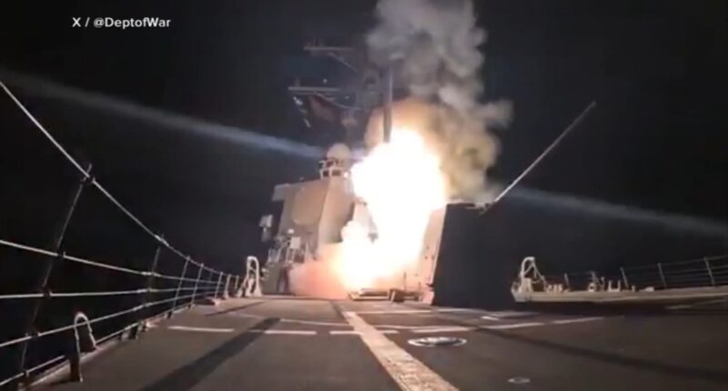 Nigerian villagers in Jabo are rattled by US airstrikes that made their homes shake and the sky glow red