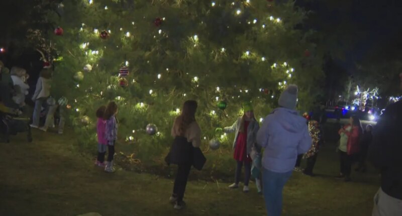 North Augusta hosts its Christmas Tree Lighting event