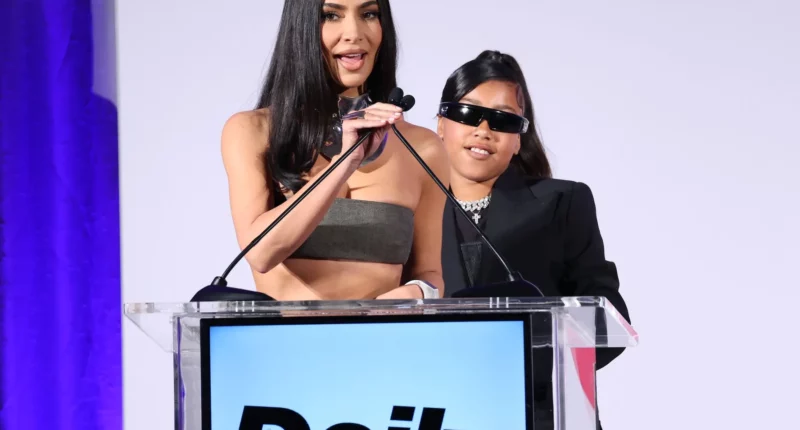 North West Flaunts Pointy Diamond Teeth in Latest Instagram Post