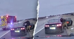 Oklahoma trooper helps deliver newborn on highway shoulder: 'The baby is coming!'