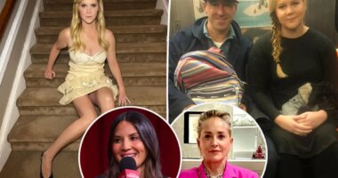 Olivia Munn, Sharon Stone and more famous pals support Amy Schumer amid divorce