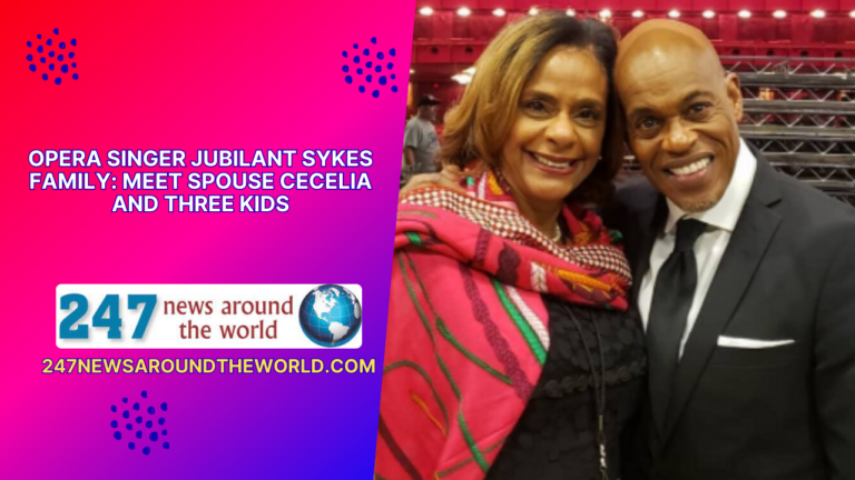 Discover the Harmonious Home Life of Opera Star Jubilant Sykes: Meet Spouse Cecelia and Their Trio of Talented Kids