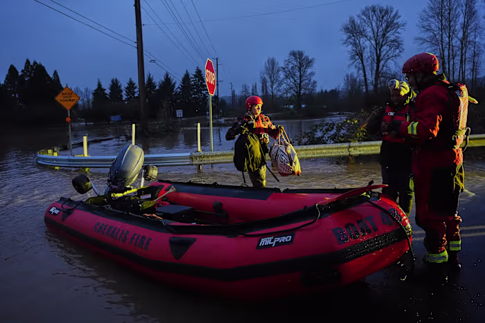 Pacific Northwest braces for more heavy rain, after powerful storm caused flooding, rescues