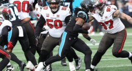 Panthers take 1st place in NFC South with 23-20 win over Buccaneers