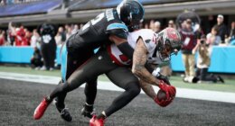 Panthers win over Bucs, putting them atop the NFC South