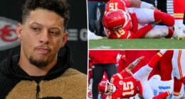 Patrick Mahomes vows to return ‘stronger than ever’ after suffering brutal knee injury in playoff-eliminating game