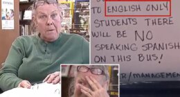 Pennsylvania school bus driver fired for posting shocking sign banning Spanish speaks out