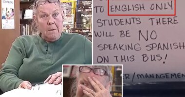 Pennsylvania school bus driver fired for posting shocking sign banning Spanish speaks out