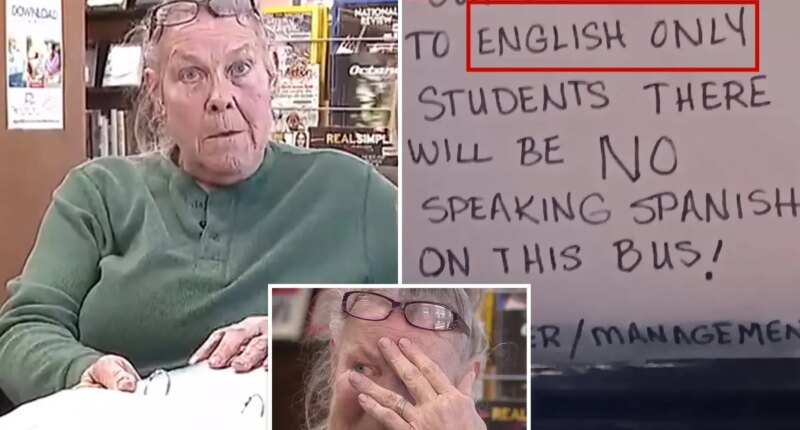Pennsylvania school bus driver fired for posting shocking sign banning Spanish speaks out