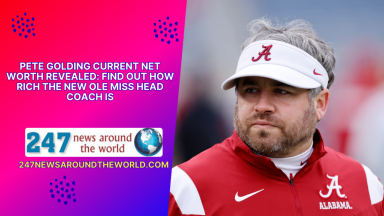 Pete Golding’s Net Worth Unveiled: Discover the Wealth of the New Ole Miss Head Coach