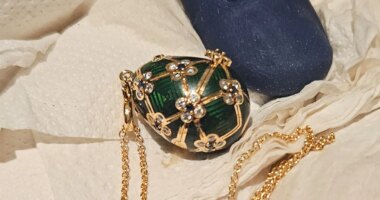 Police wait six days for suspected thief to naturally pass stolen $19K Fabergé pendant