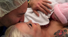 Political power couple ﻿Victorian Animal Justice MP Georgie Purcell and Federal Labor MP Josh Burns have welcomed their first child together at a time when her Jewish father "needed some light in the darkness".