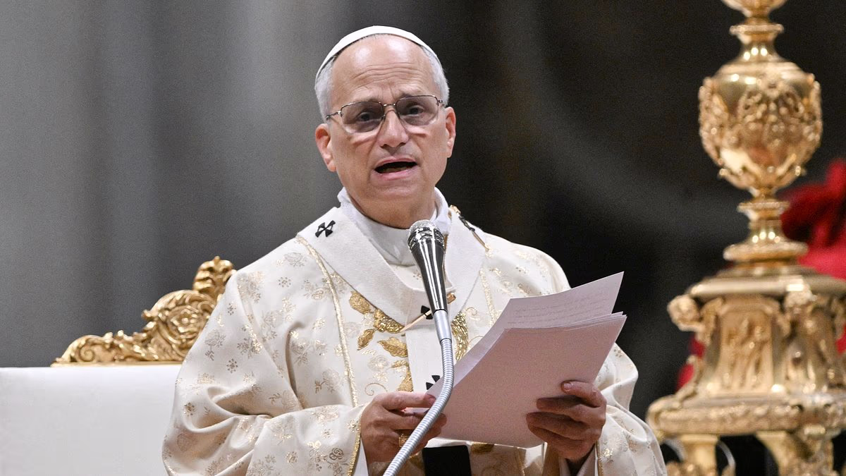 Pope Leo XIV mentions Gaza in his first Christmas homily