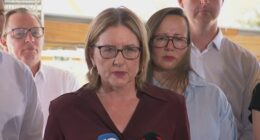 Jactina Allan has warned there will be consequences for people who attend the rally in Melbourne's CBD.