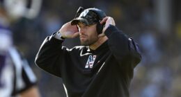 Preston Stone throws 3 TDs, Northwestern has 4 takeaways in 34-7 victory over Central Michigan at GameAbove Sports Bowl in Detroit