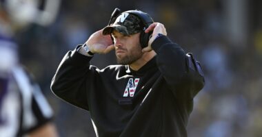 Preston Stone throws 3 TDs, Northwestern has 4 takeaways in 34-7 victory over Central Michigan at GameAbove Sports Bowl in Detroit