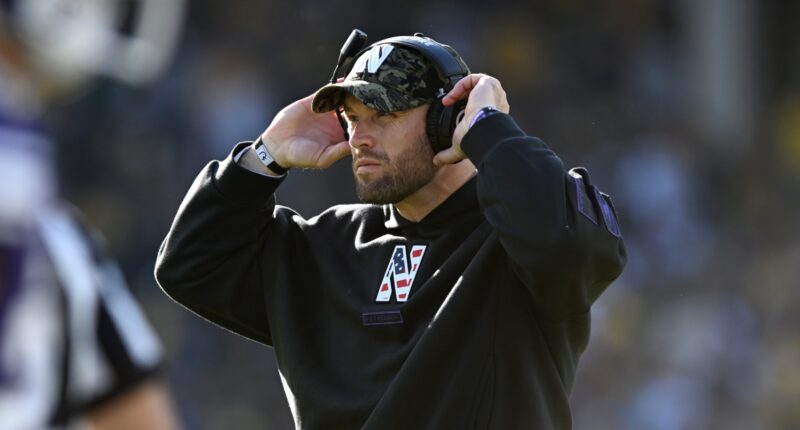 Preston Stone throws 3 TDs, Northwestern has 4 takeaways in 34-7 victory over Central Michigan at GameAbove Sports Bowl in Detroit