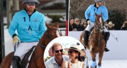Prince Harry hits the polo field in Aspen ahead of holiday trip with Meghan Markle
