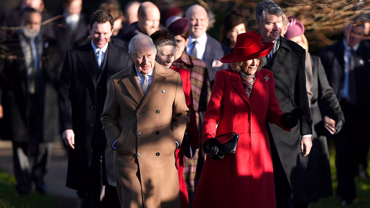 Prince William and Kate join King Charles and Camilla at Sandringham