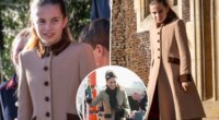 Princess Charlotte steps out in mini replica of mom Kate Middleton’s coat from her first royal engagement
