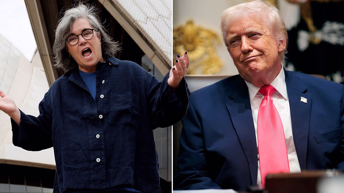 Rosie O'Donnell's therapist urged her to 'detach' over Trump fixation