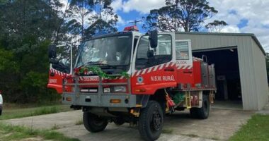 Rural firefighters are "heartbroken and gutted" ﻿after thousands of dollars' worth of life-saving equipment was stolen while crews were deployed to a rescue on the NSW Mid North Coast.
