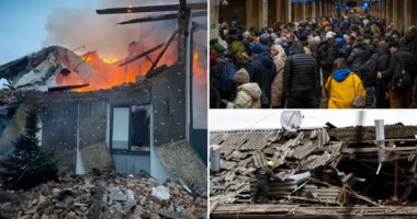Russian drone, missile attack on Ukraine kills at least 3 people — causes widespread power outage